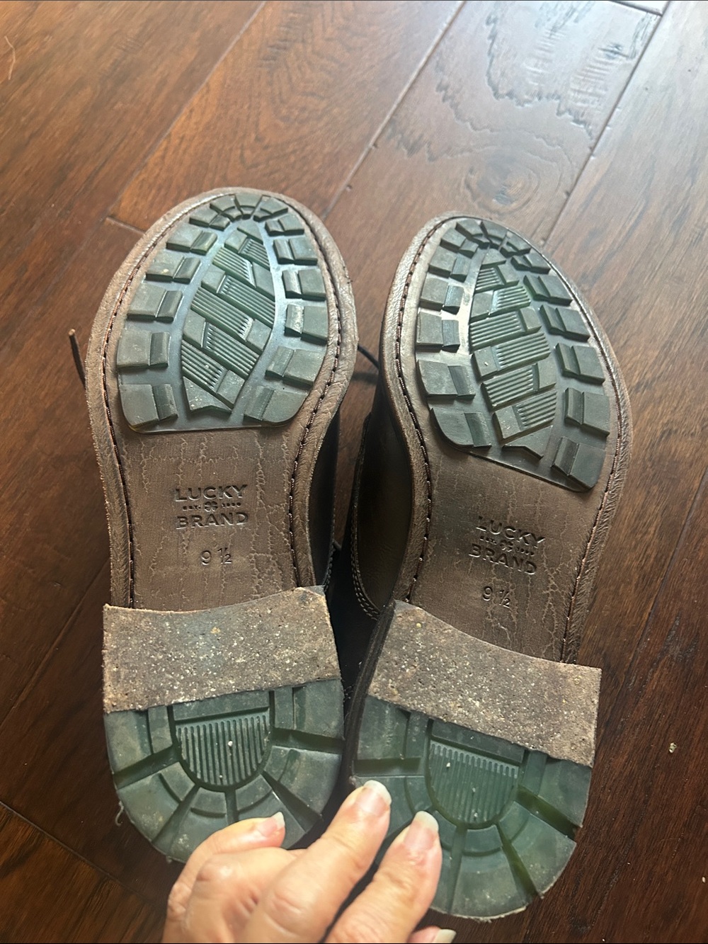Lucky Brand Brown Leather Men’s Shoes - Unworn and Excellent Condition - Picture 7 of 10